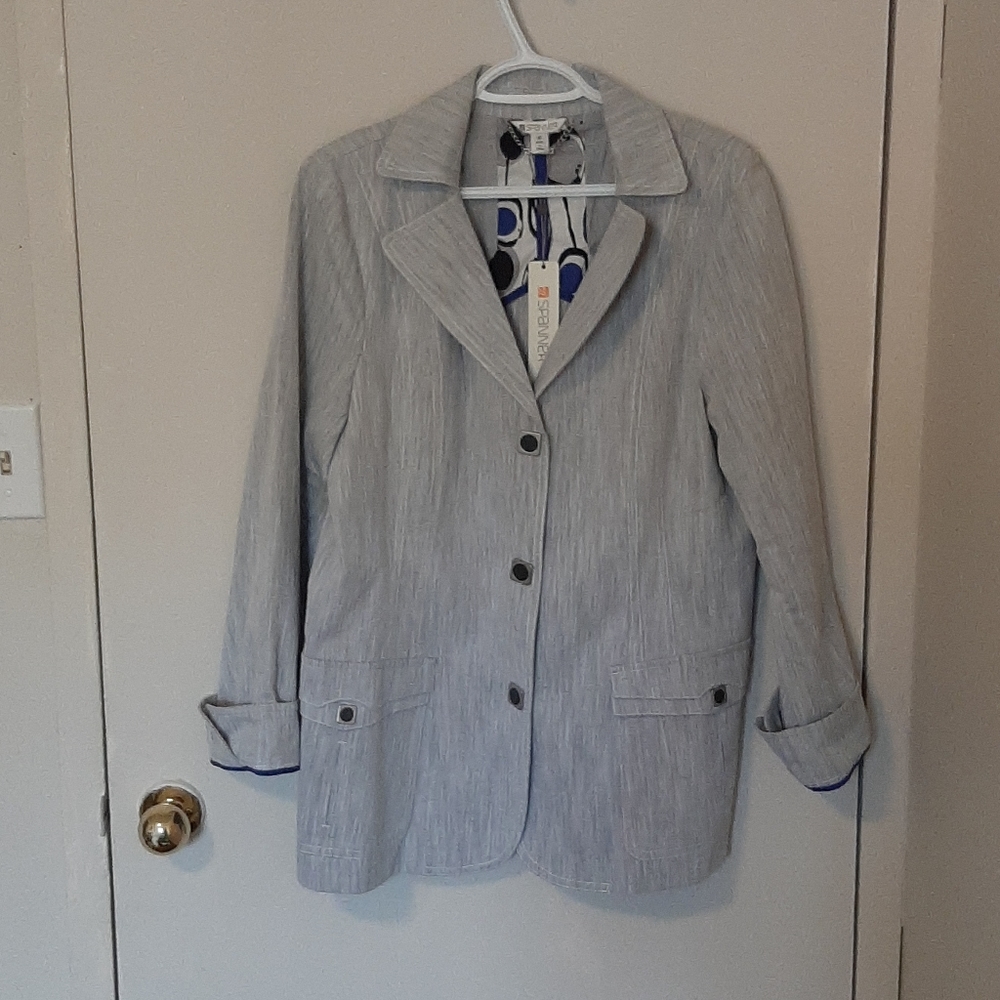3/$20 - NWT Grey "SPANNER" Blazer